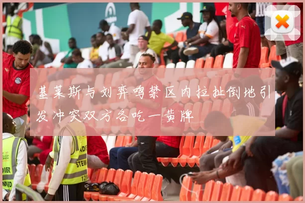 基莱斯与刘弈鸣禁区内拉扯倒地引发冲突双方各吃一黄牌
