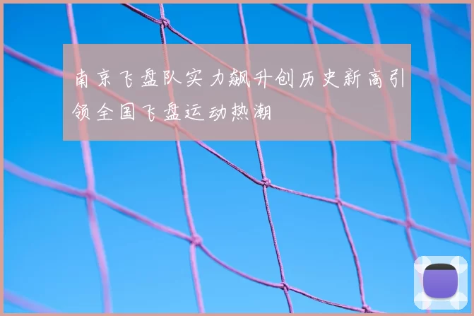 南京飞盘队实力飙升创历史新高引领全国飞盘运动热潮