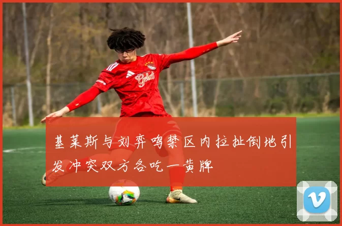 基莱斯与刘弈鸣禁区内拉扯倒地引发冲突双方各吃一黄牌